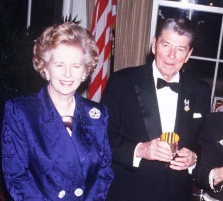 Thatcher e Reagan