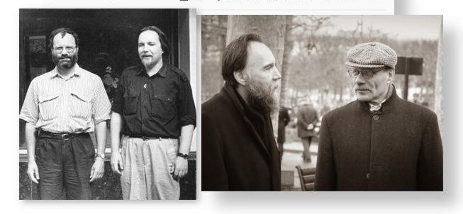 Claudio Mutti e Aleksandr Dugin