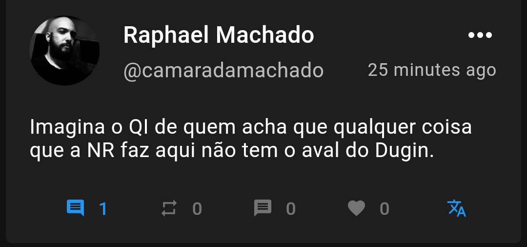 Nova Resistência é controlada por Aleksandr Dugin