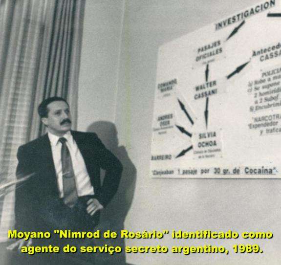 Nimrod de Rosário identificado com agente do serviço secreto