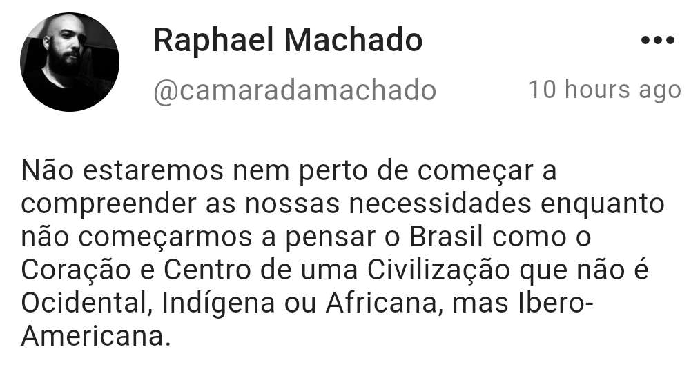 Raphael Machado e o europeismo ibérico